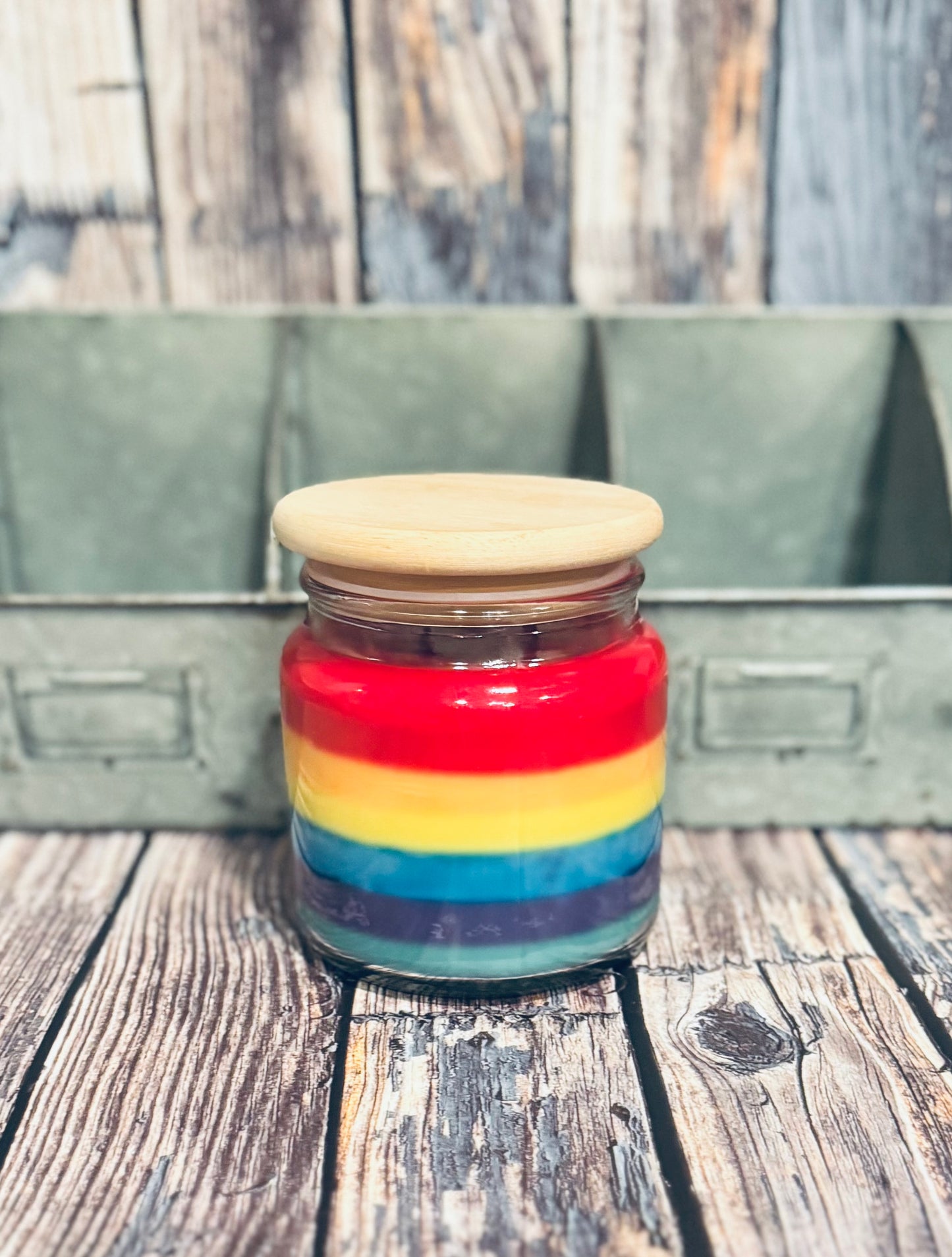 Rainbow Candle